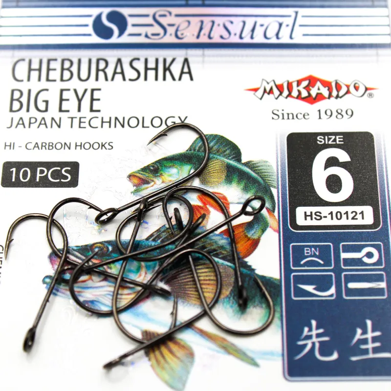 Haczyki Sensual Mikado Cheburashka Big Eye nr 6