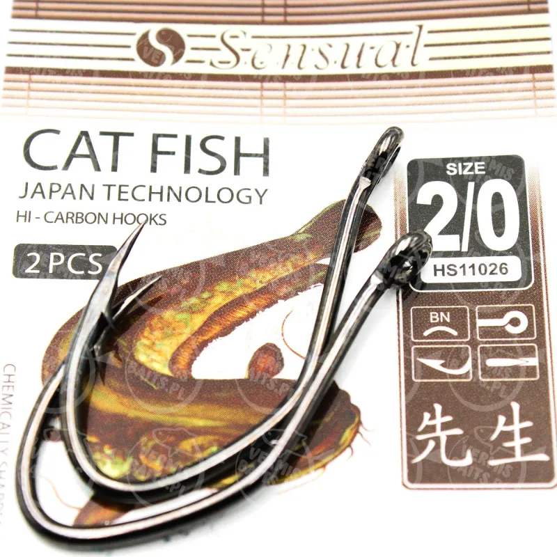 Haczyki sumowe Sensual Mikado Cat Fish nr 2/0 BN