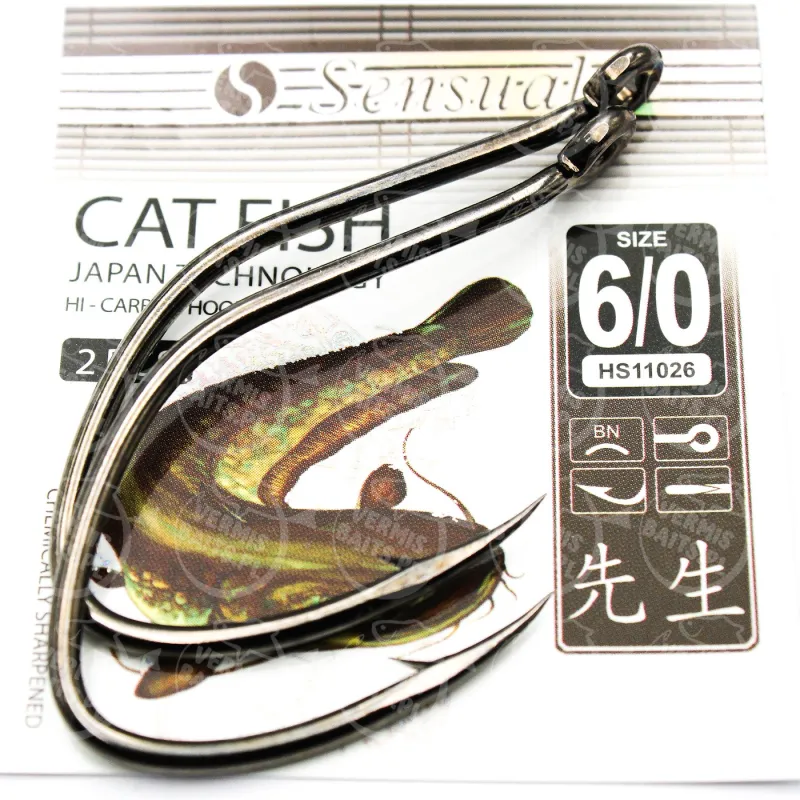 Haczyki sumowe Sensual Mikado Cat Fish nr 6/0 BN