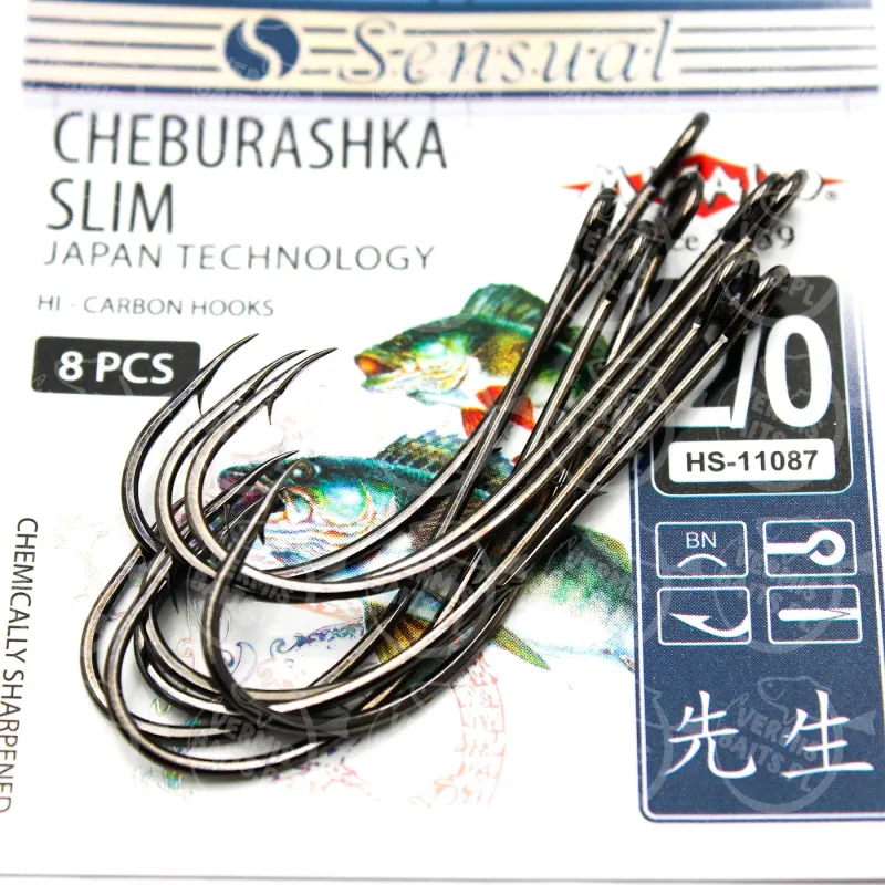 Haczyki Sensual Mikado Cheburashka Slim nr 2/0 BN