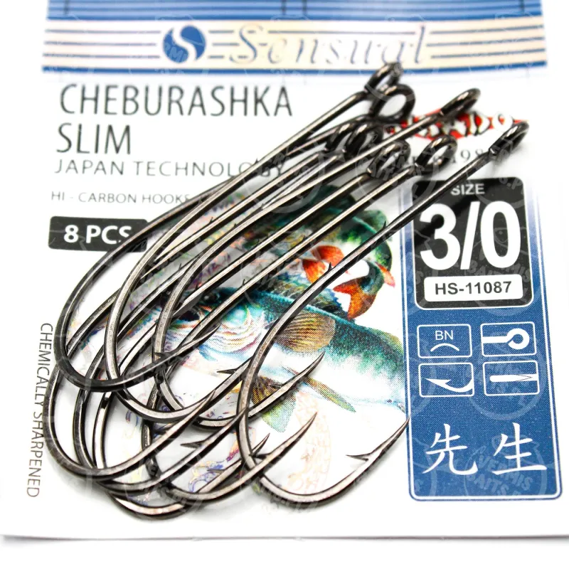 Haczyki Sensual Mikado Cheburashka Slim nr 3/0 BN