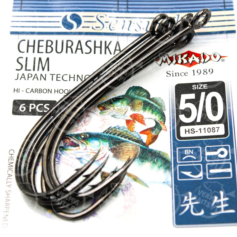 Haczyki Sensual Mikado Cheburashka Slim nr 5/0 BN