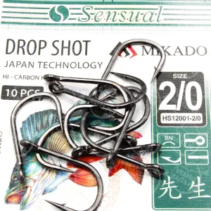 Haki spinningowe Sensual Mikado Drop Shot nr 2/0