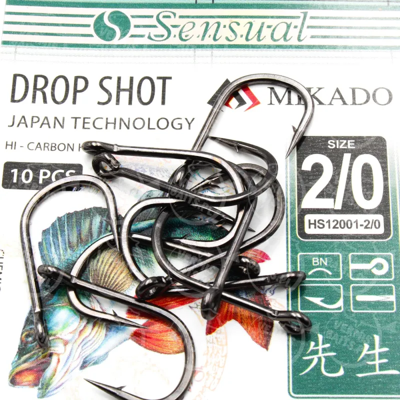 Haki spinningowe Sensual Mikado Drop Shot nr 2/0