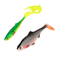 Gumowe przynęty spinnigowe  - shad, twistery, paddle tail | wedkarski.pro