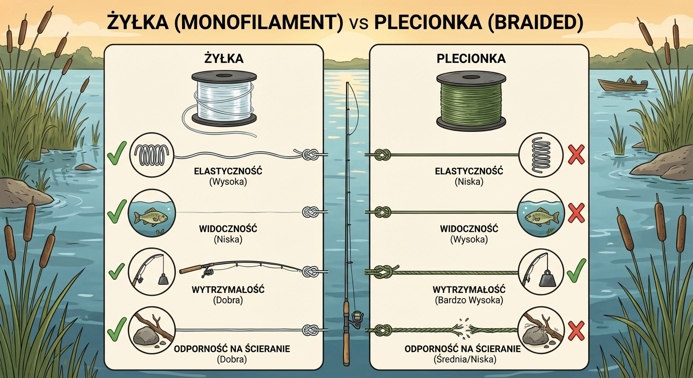 infografika zylka czy plecionka